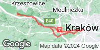 Track GPS Kraków - zamek w Tenczynku - Kraków